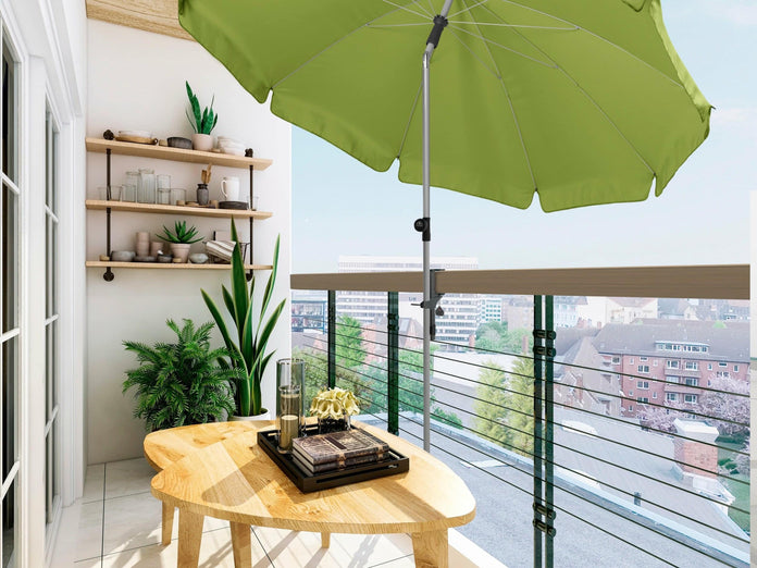 Universal balcony clamp