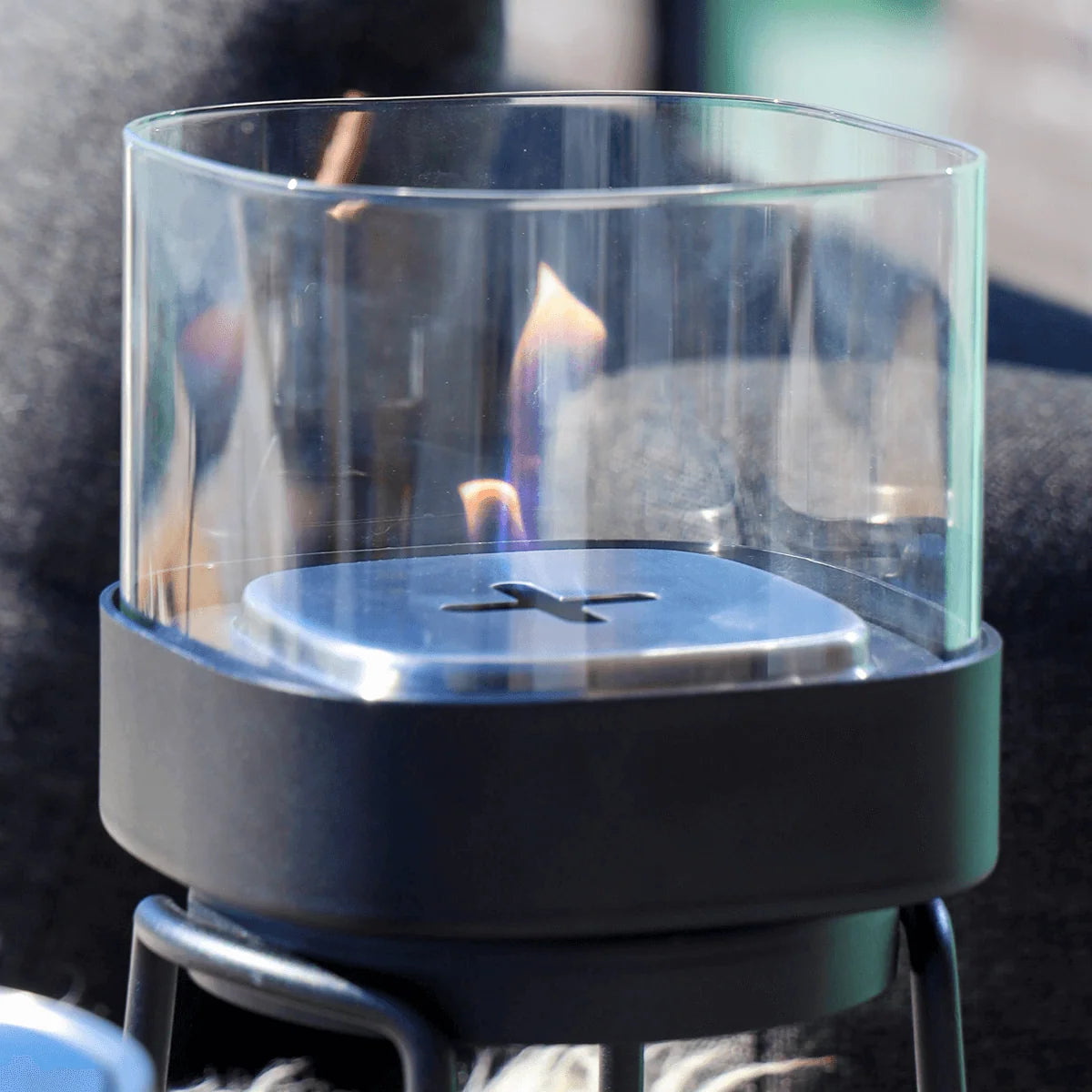 SACKit Bio Lamp – Indoor and Outdoor Bioethanol Tabletop Fireplace