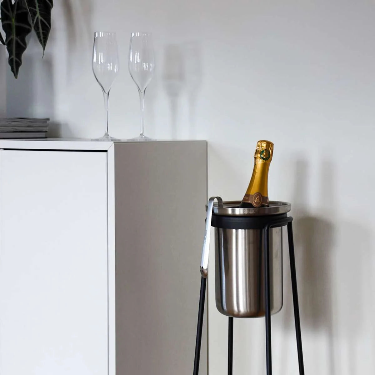 SACKit Patio Accessory Stand Black Ø14 – Support pour accessoires