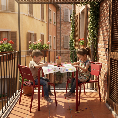 Offre table et 2 chaises enfants